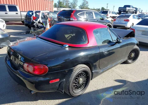 2003 Mazda Mx-5 Miata Cloth/Ls/Se/Shinsen from USA, damaged, VIN JM1NB353430302836